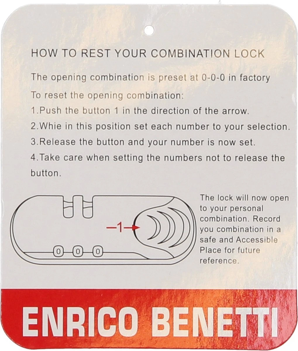 Enrico Benetti Louisville 39040 Handbagage Koffer Hardcase ABS - Olijf - Afbeelding 9