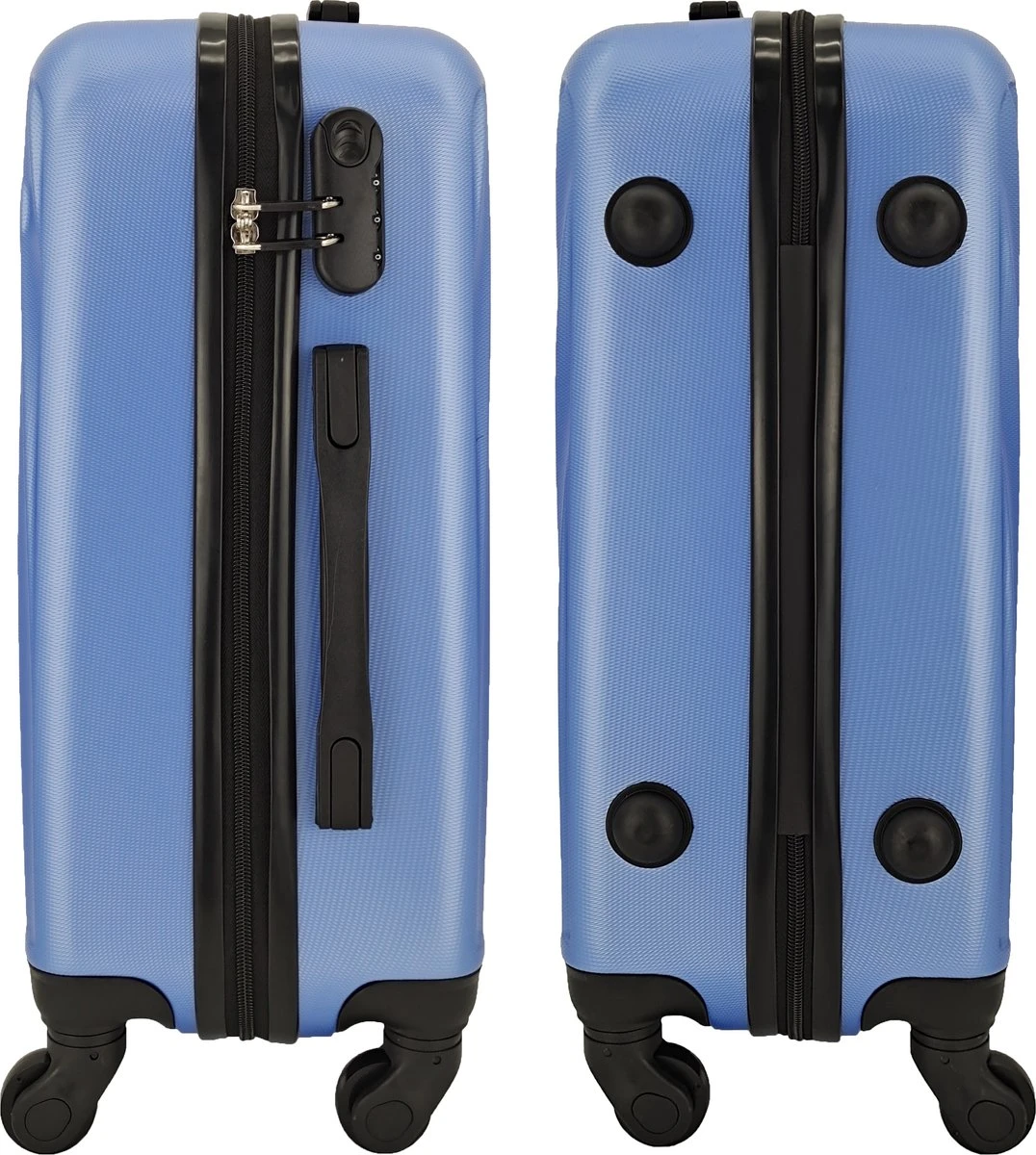 SB Travelbags Bagage Koffer 75cm 4 Wielen Trolley - Blauw - Afbeelding 6
