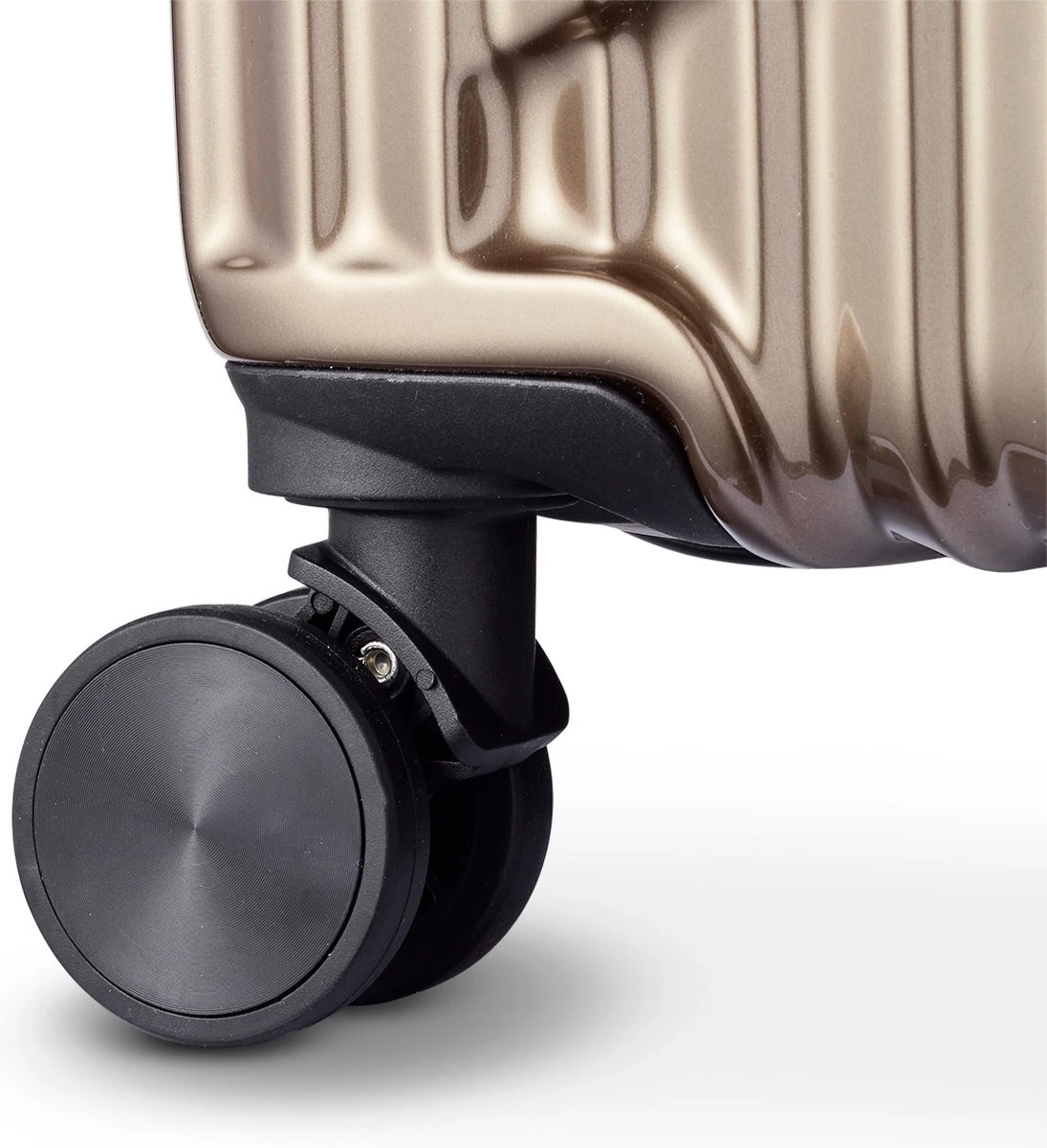 Tesla PC - Reiskoffer - 75 Cm - 4 Wielen - Goud - Afbeelding 7