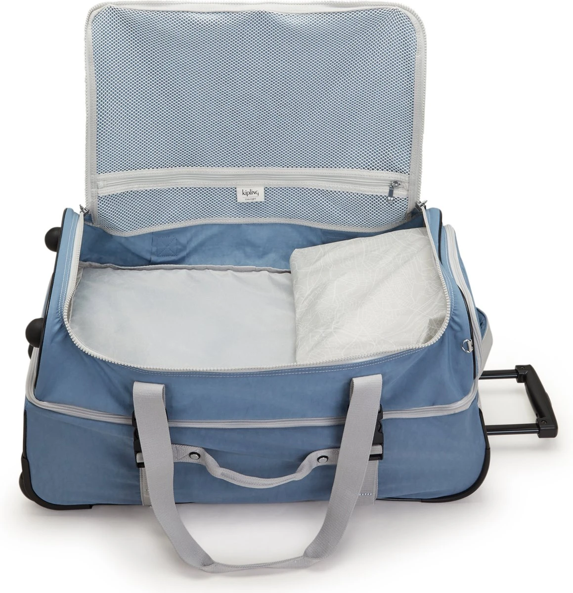 Kipling TEAGAN M Reiskoffer (38 X 66 X 35 Cm) - Brush Blue C - Afbeelding 4