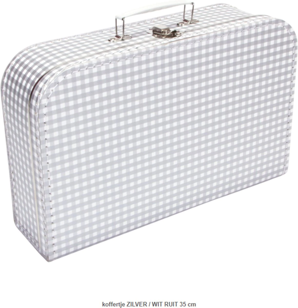 Logeerkoffer Ruit - Kinderkoffer- Kraamcadeau - Geboortecadeau - Opa En Oma - Afbeelding 2