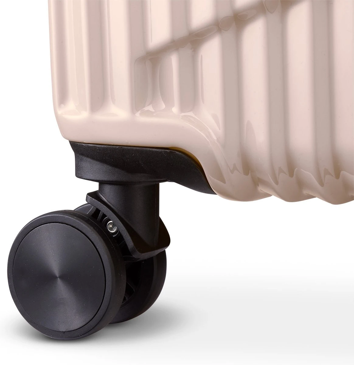 Tesla PC - Handbagage Koffer - 55x35x20 Cm - 4 Wielen - Roze - Afbeelding 5