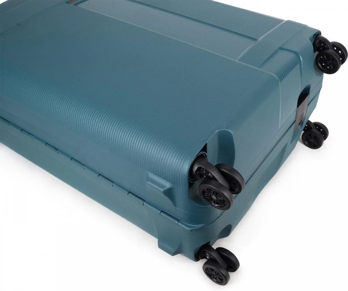 Decent Transit Large Koffer - 82 Cm - Petrol Groen - Afbeelding 13