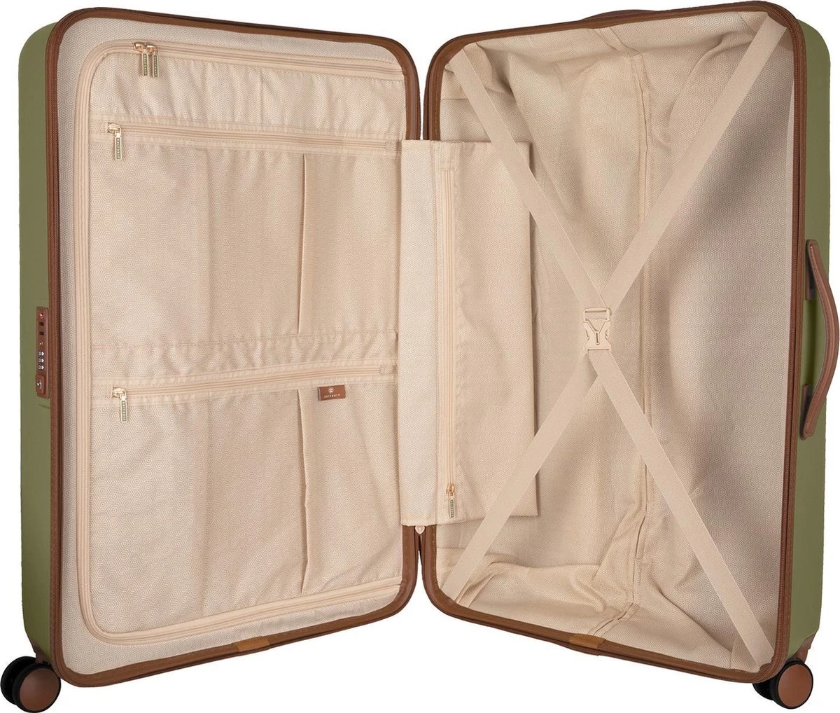 SUITSUIT - Fab Seventies - Martini Olive - Reiskoffer (76 Cm) - Afbeelding 3