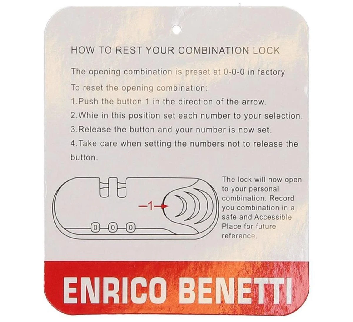 Enrico Benetti Louisville 39040 Handbagage Koffer 52 Cm - Blauw - Afbeelding 6