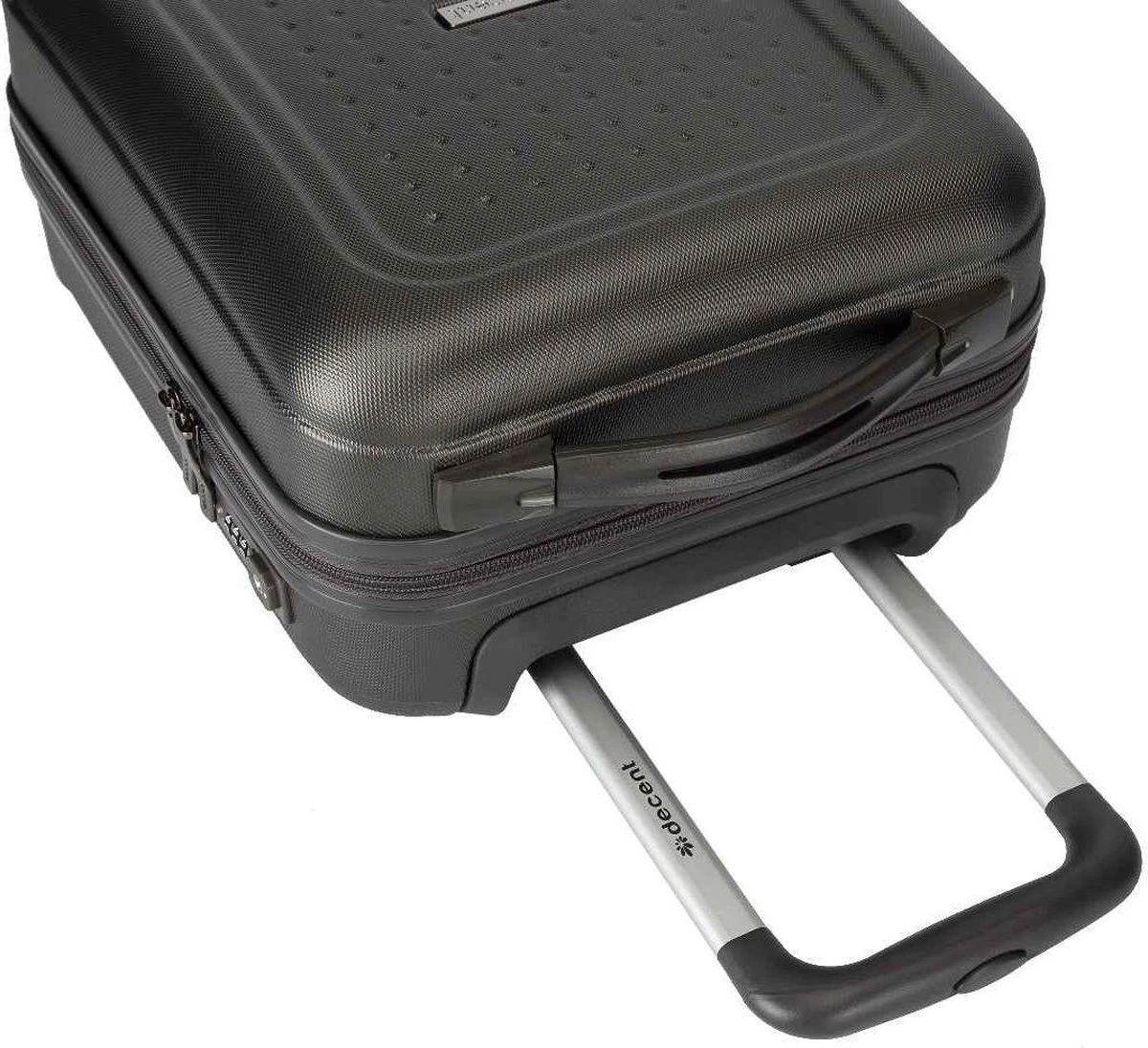 Decent Handbagage Koffer / Trolley / Reiskoffer - 42 Cm - 24 Liter - ABS - Maxi Air - Grijs - Afbeelding 11