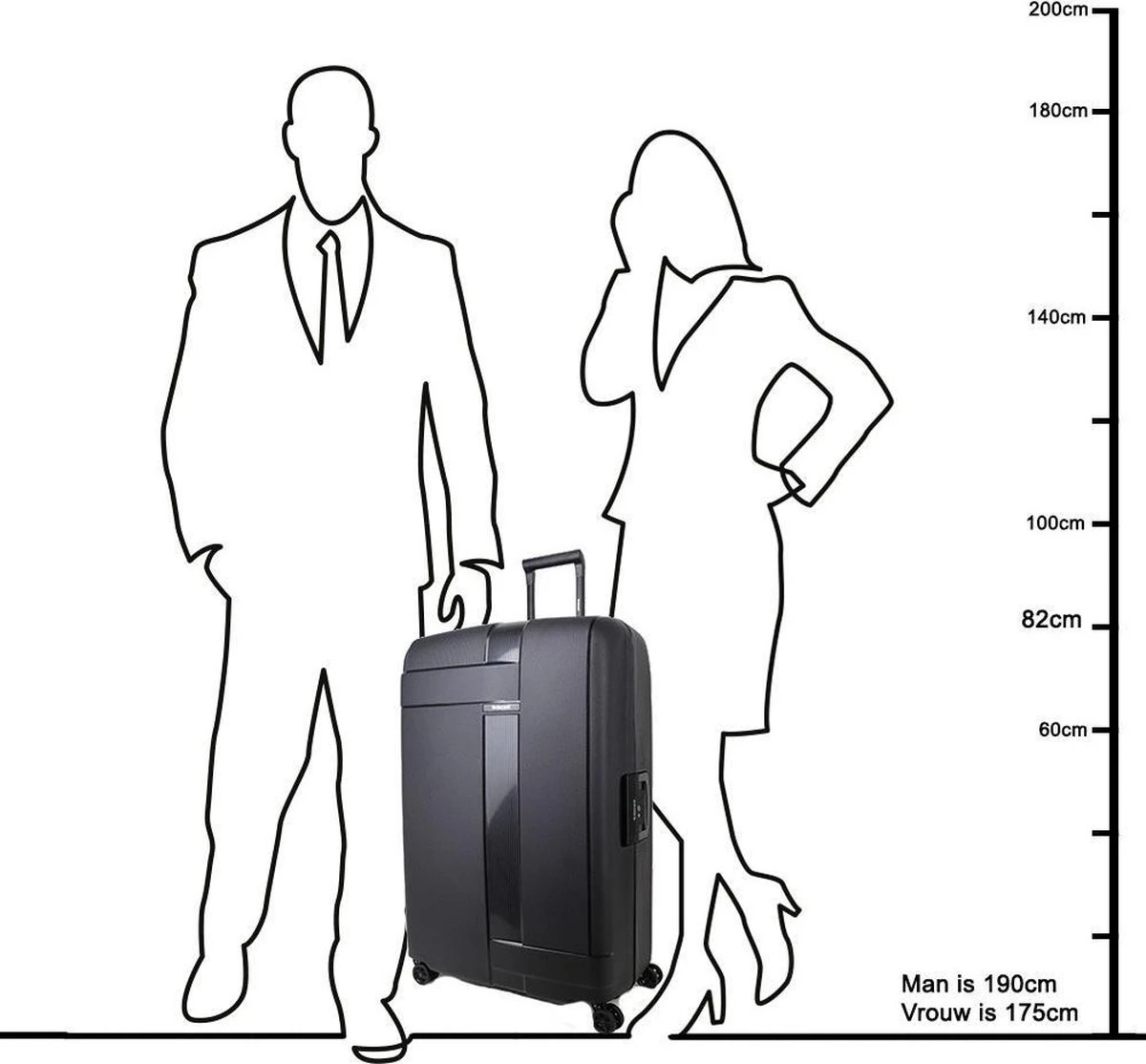 Decent Transit Large Koffer - 82 Cm - Petrol Groen - Afbeelding 17