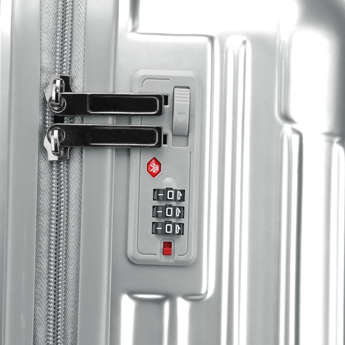 Royal Swiss - Reis Koffer - 56cm - Cijferslot- Lichtgewicht Koffer - 4 Wielen- Zilver - Afbeelding 8