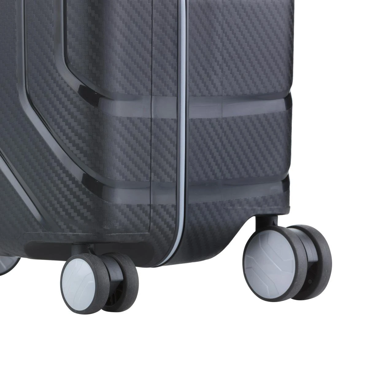 CarryOn Steward Kofferset - 2-delige TSA Trolleyset Met Kliksloten - Dubbele Wielen - Zwart - Afbeelding 5