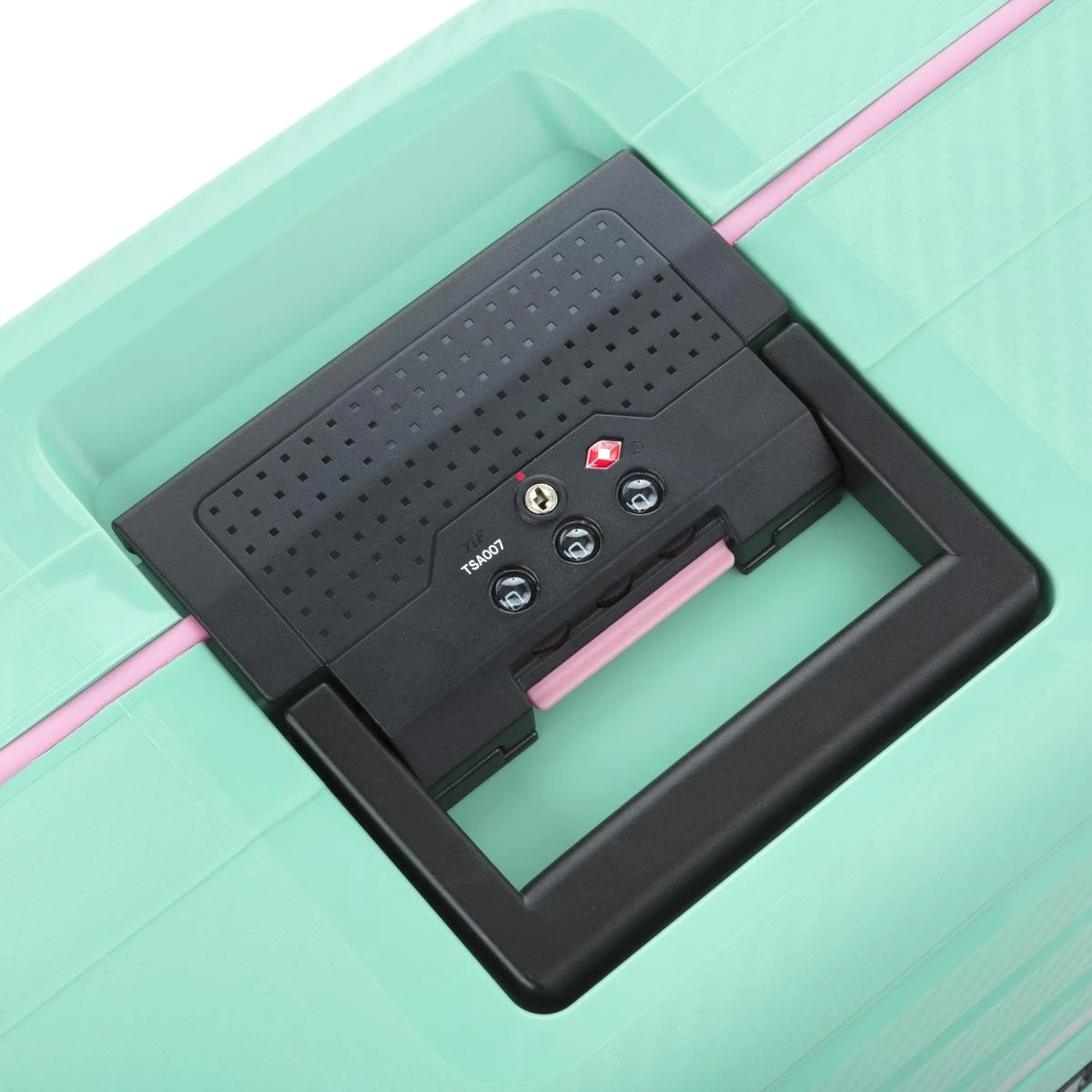 CarryOn Steward Kofferset - 2-delige TSA Trolleyset Met Kliksloten - Dubbele Wielen - Mint - Afbeelding 3