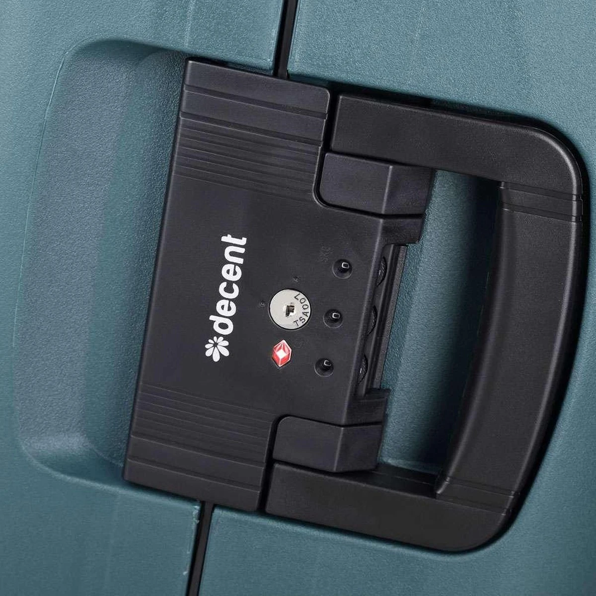 Decent Transit Large Koffer - 82 Cm - Petrol Groen - Afbeelding 12