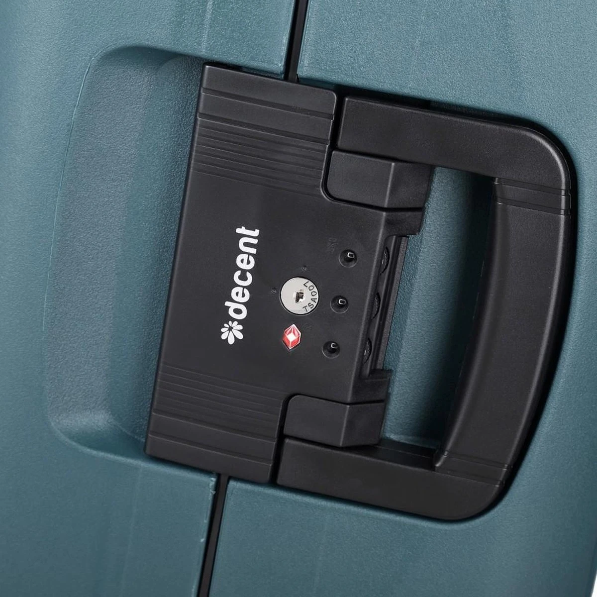 Decent Transit Large Koffer - 82 Cm - Petrol Groen - Afbeelding 15