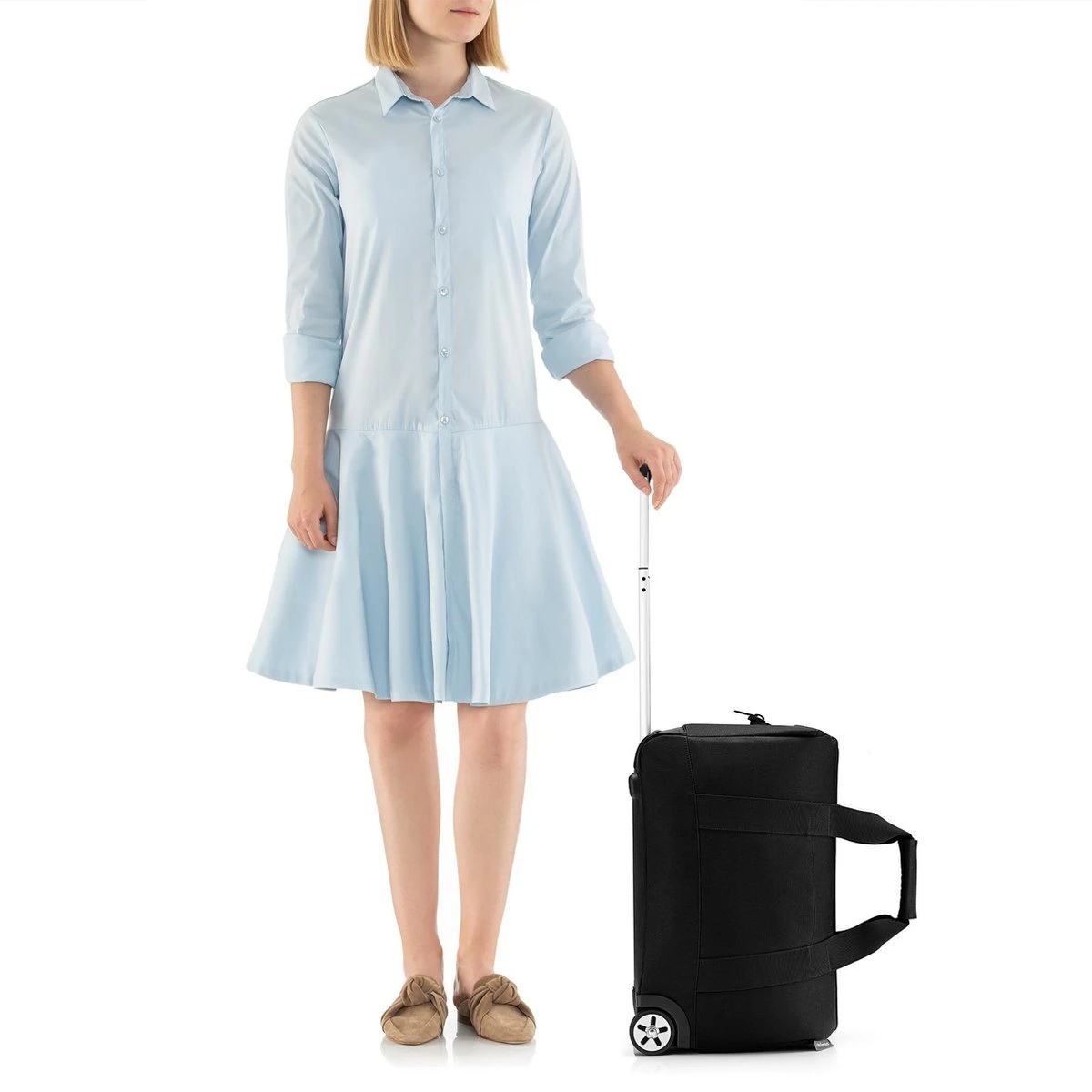 Reisenthel Allrounder Trolley Reiskoffer Reistas Op 2 Wielen - 30L - Zwart - Afbeelding 8