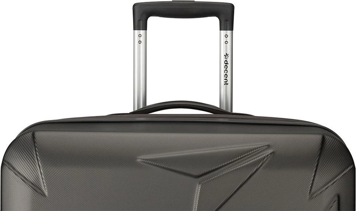 Decent Harde Koffer Q-LuxxHoogte > 67 Cm - Grijs - Afbeelding 6