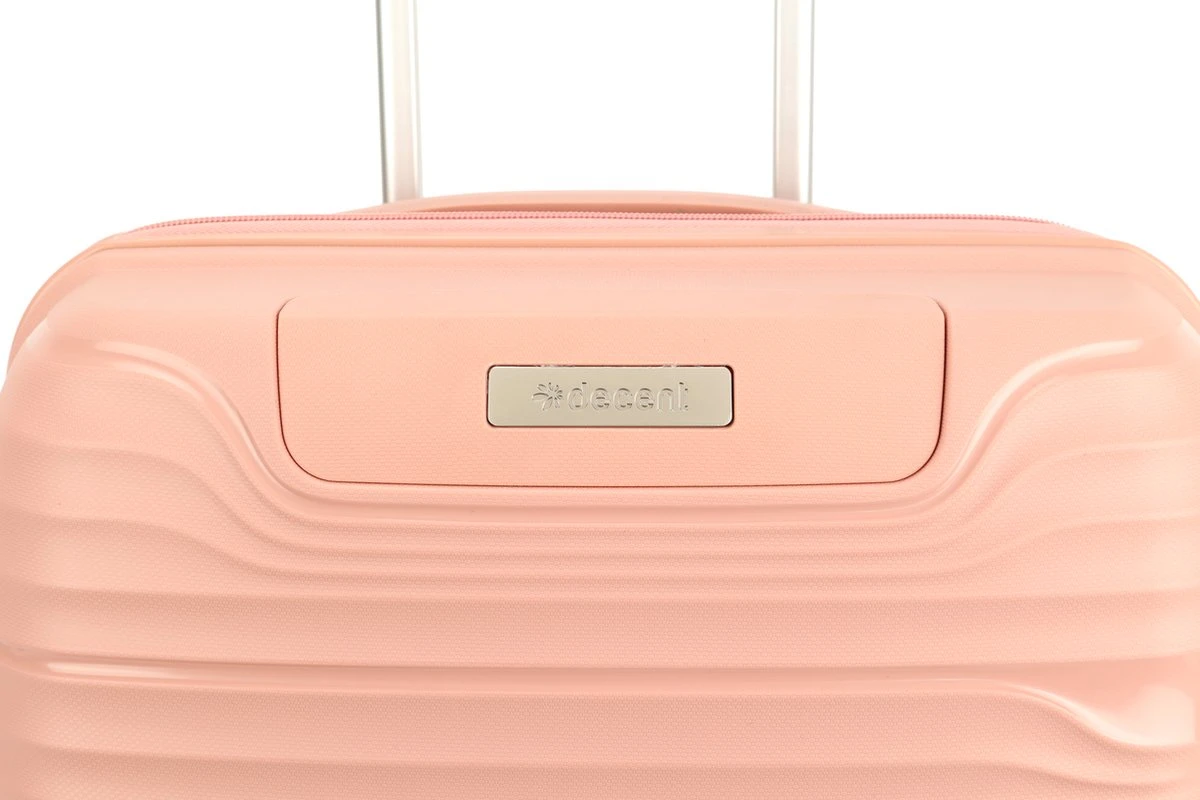 Decent EXPLORER PP Handbagage Trolley 55 Cm - 38 Liter - Pink - Afbeelding 8