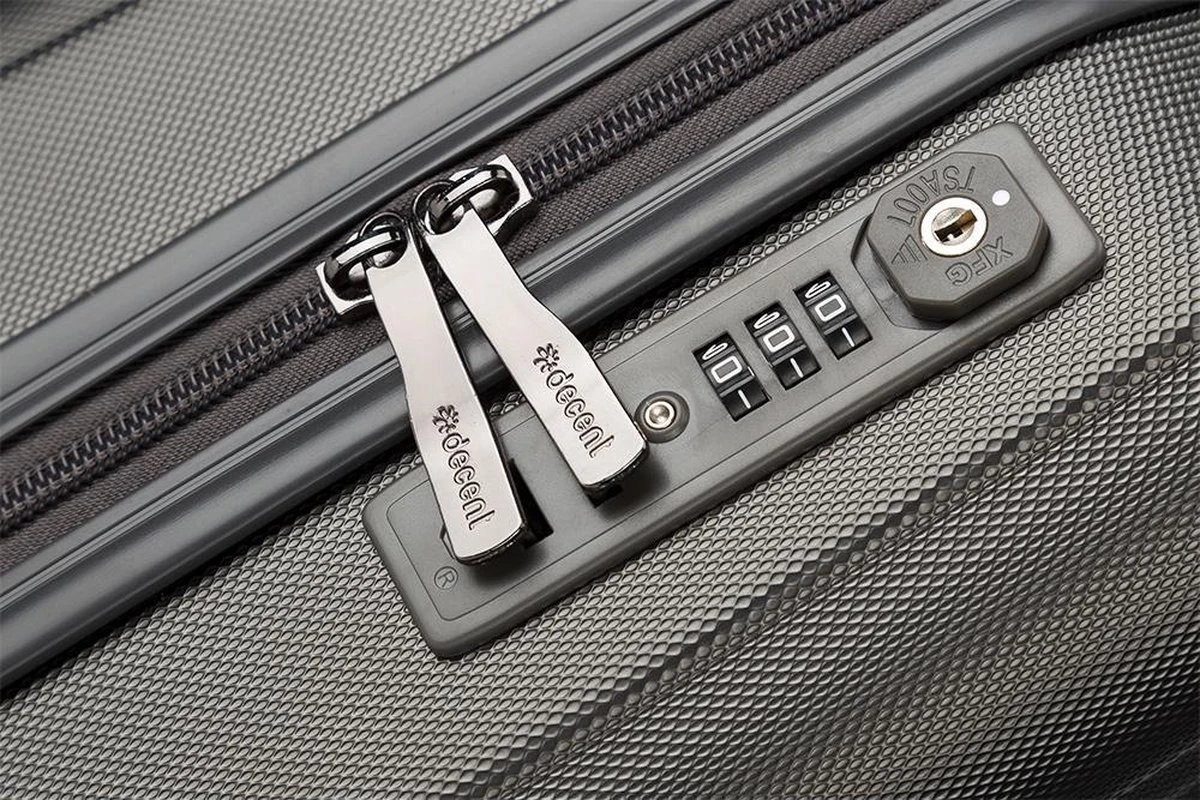 Decent Handbagage Koffer / Trolley / Reiskoffer - 42 Cm - 24 Liter - ABS - Maxi Air - Grijs - Afbeelding 18