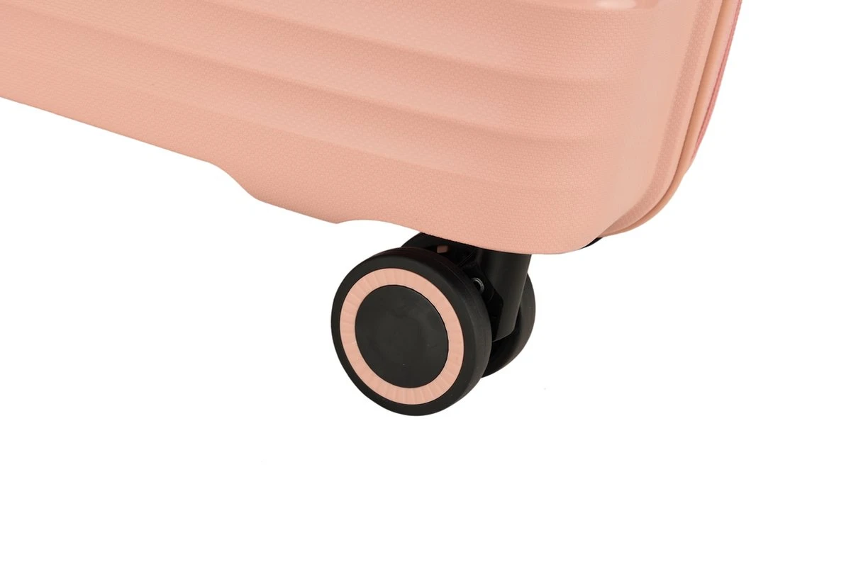 Decent EXPLORER PP Handbagage Trolley 55 Cm - 38 Liter - Pink - Afbeelding 6