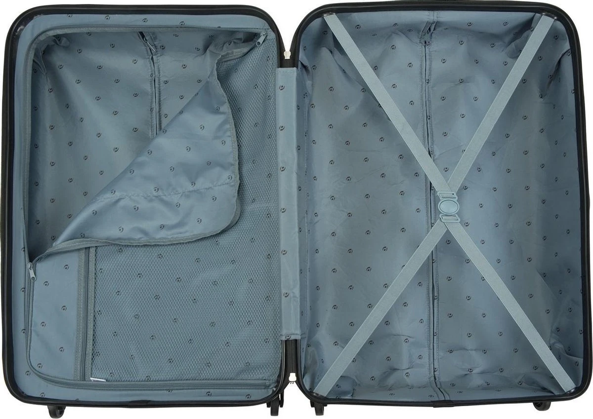 Princess Traveller Grenada - Reiskoffer - 78 Cm - Rood - Afbeelding 4