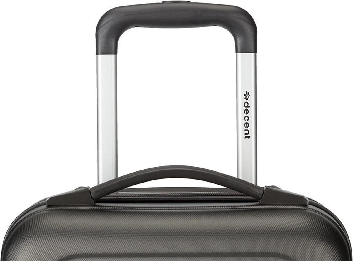 Decent Handbagage Koffer / Trolley / Reiskoffer - 42 Cm - 24 Liter - ABS - Maxi Air - Grijs - Afbeelding 16