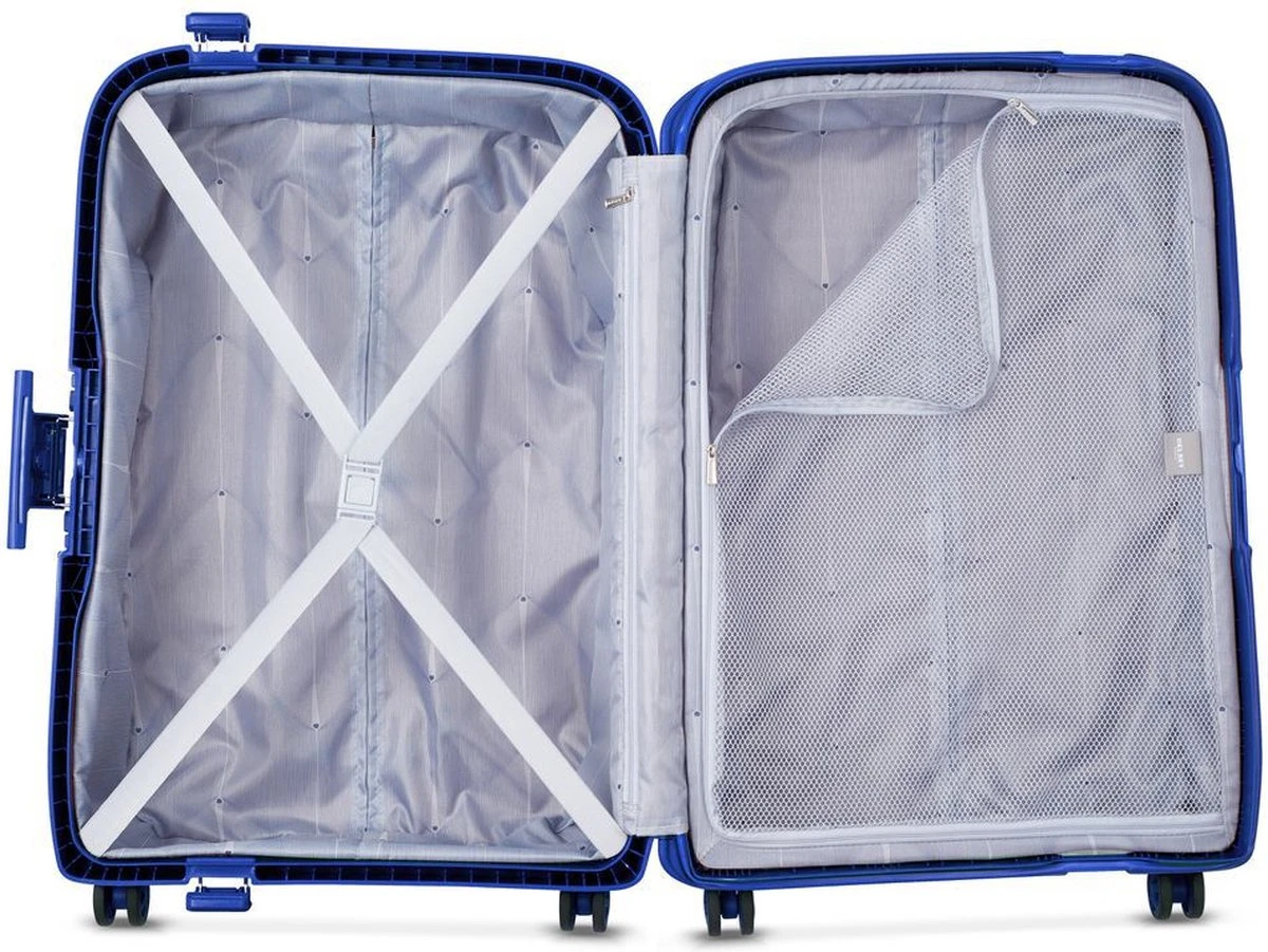 Delsey Moncey Trolley Case - 69 Cm - Blue - Afbeelding 7