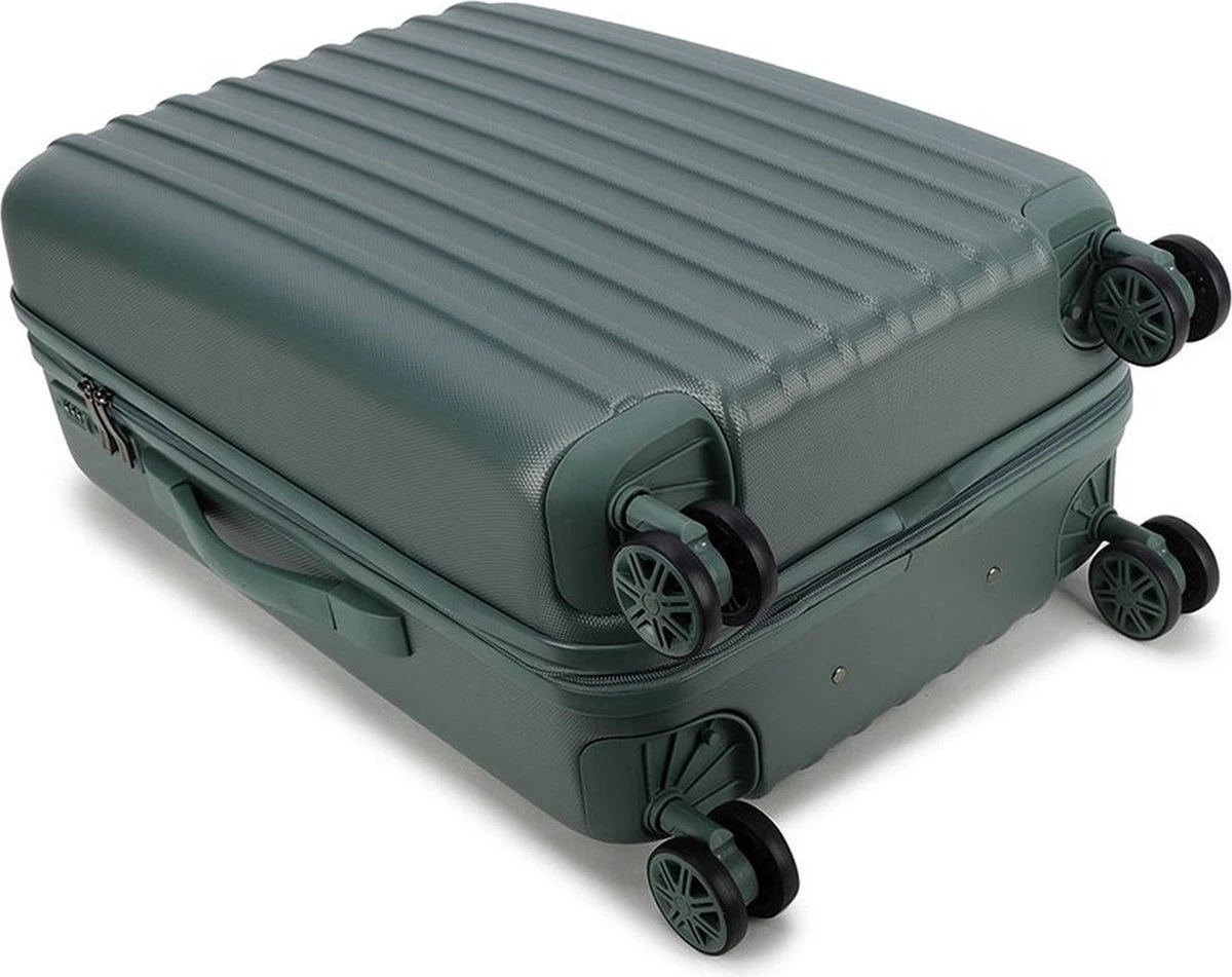 Decent Harde Koffer Tranporto 66 - Groen - Afbeelding 13