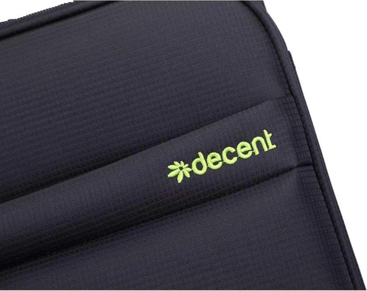 Decent Handbagage Koffer / Trolley / Reiskoffer - 50 Cm - 35 Liter - Polyester - Super-Light - Zwart - Afbeelding 18