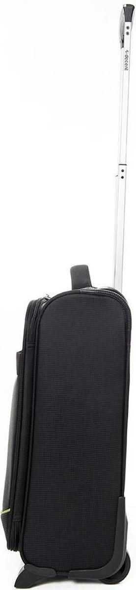 Decent Handbagage Koffer / Trolley / Reiskoffer - 50 Cm - 35 Liter - Polyester - Super-Light - Zwart - Afbeelding 11