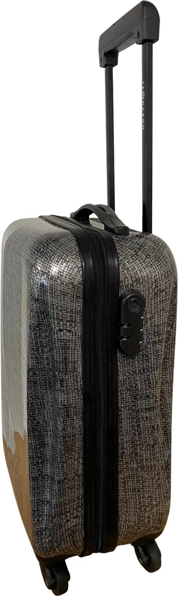Leonardo Handbagagekoffer Lichtgewicht 51cm - Cabinsize Reiskoffer 30Liter - Reistrolley - Inclusief Slot - Afbeelding 2