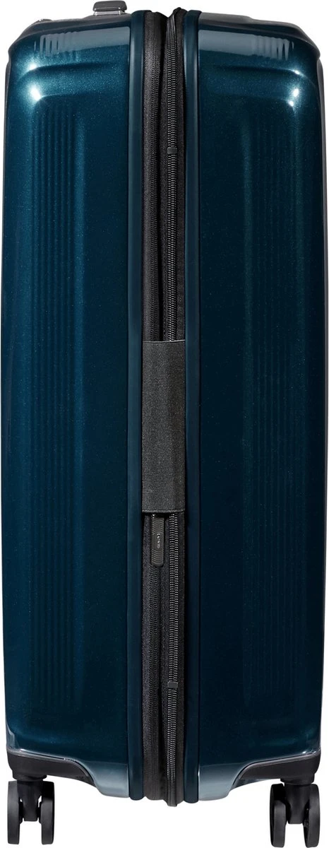 Samsonite Reiskoffer - Nuon Spinner 69/25 Exp (Medium) Metallic Dark Blue - Afbeelding 2