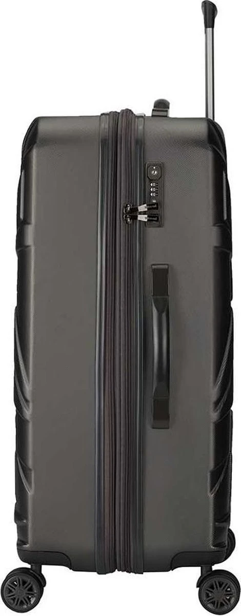 Decent Harde Koffer Q-LuxxHoogte > 67 Cm - Grijs - Afbeelding 14