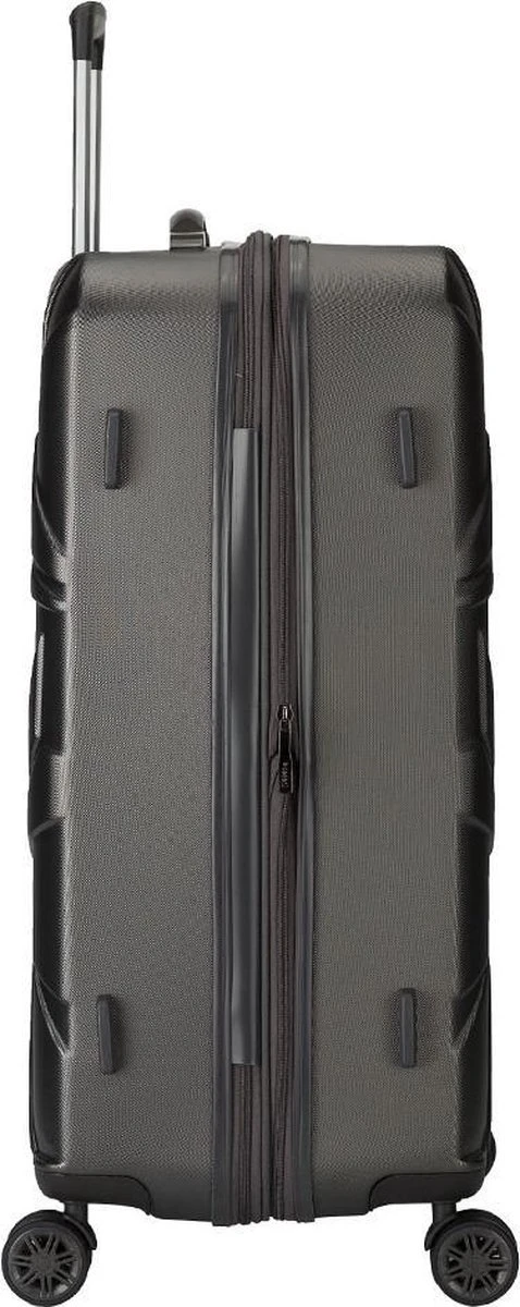 Decent Harde Koffer Q-LuxxHoogte > 67 Cm - Grijs - Afbeelding 13