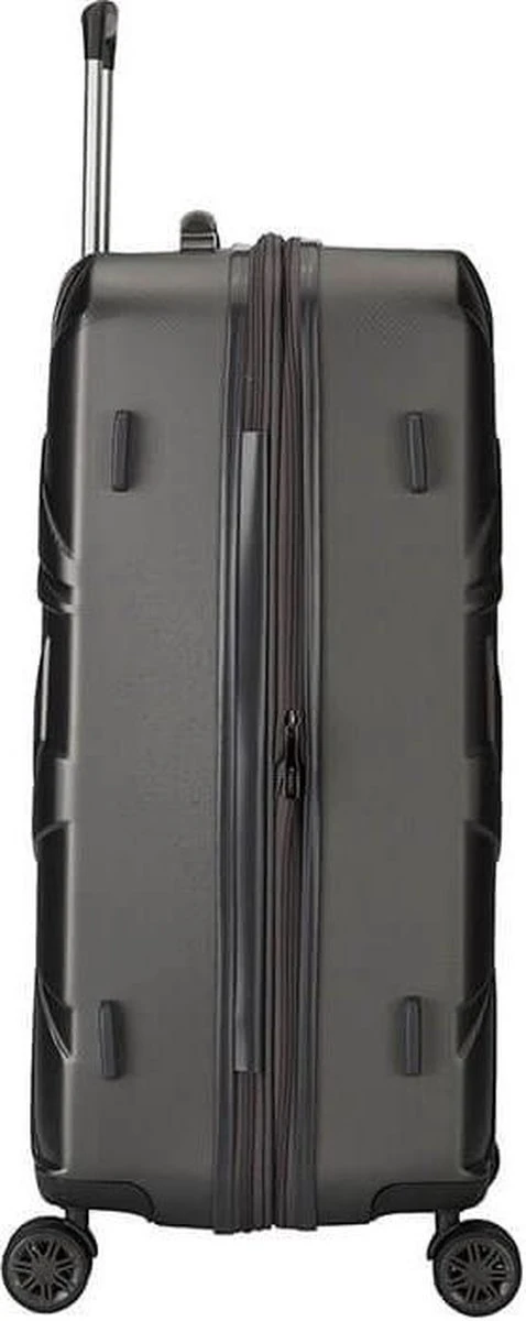 Decent Harde Koffer Q-LuxxHoogte > 67 Cm - Grijs - Afbeelding 17