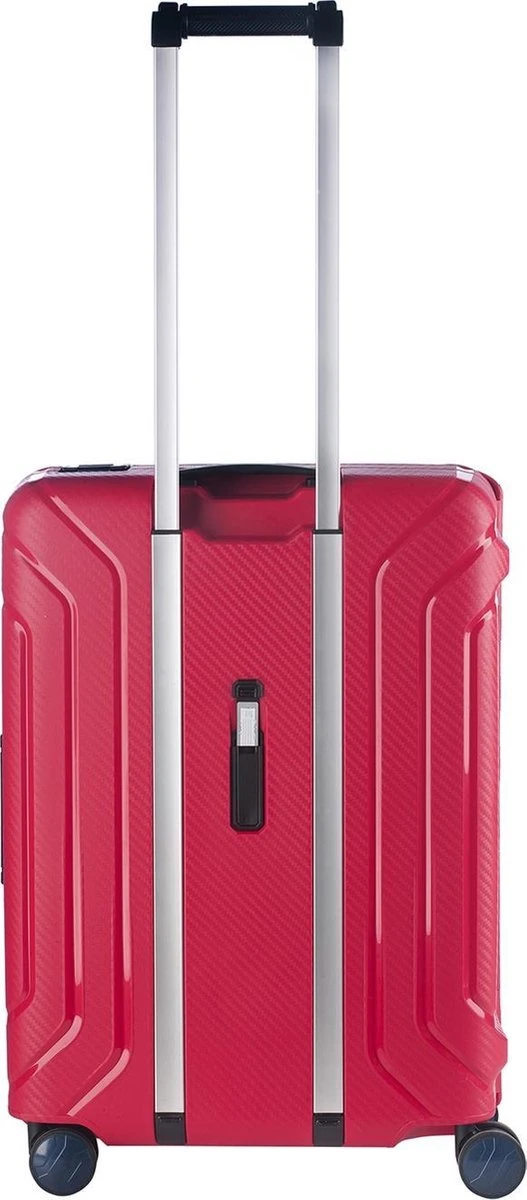 CarryOn Steward Kofferset - 2-delige TSA Trolleyset Met Kliksloten - Dubbele Wielen - Rood - Afbeelding 2