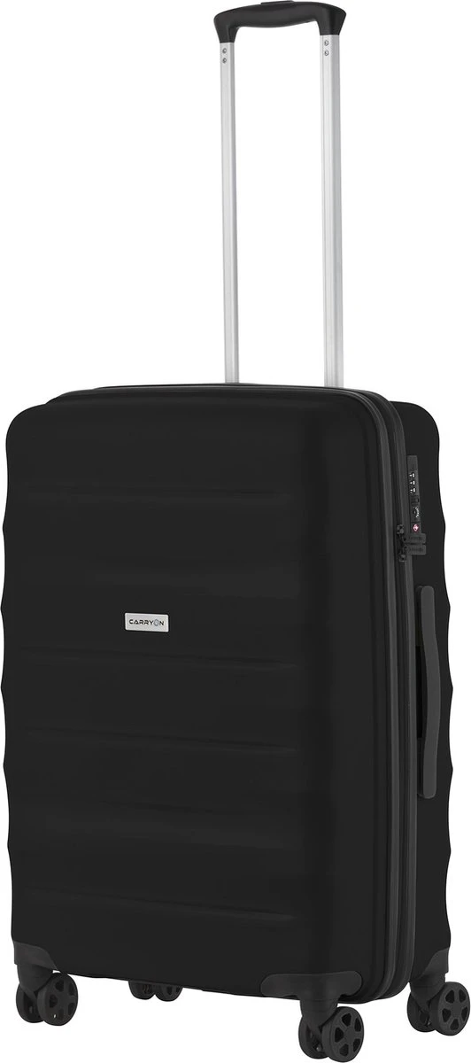 CarryOn Porter ® Reiskoffer - 66cm Trolley Met TSA-slot - OKOBAN Registratie - Zwart