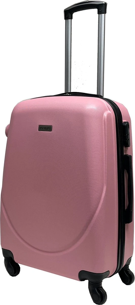 Castillo Travelerz 4 Delige ABS Kofferset - Roze - Afbeelding 7
