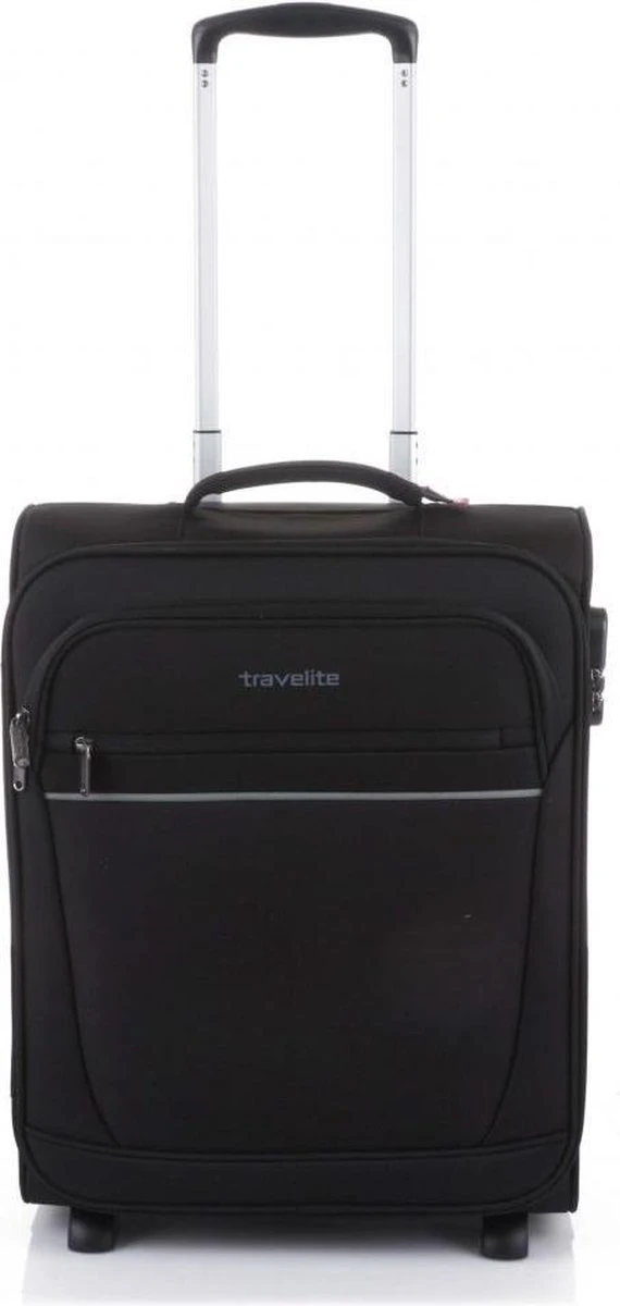 Travelite Cabin 2 Wheel Trolley Black - Afbeelding 12