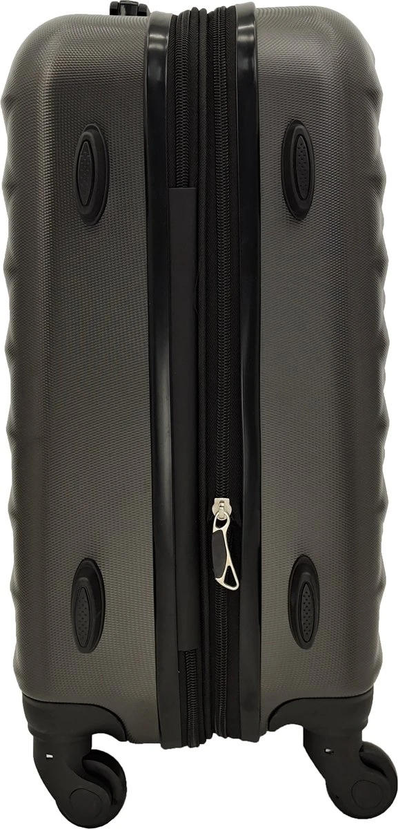 SB Travelbags 'Expandable' Bagage Koffer 65cm- Donker Grijs - Afbeelding 3