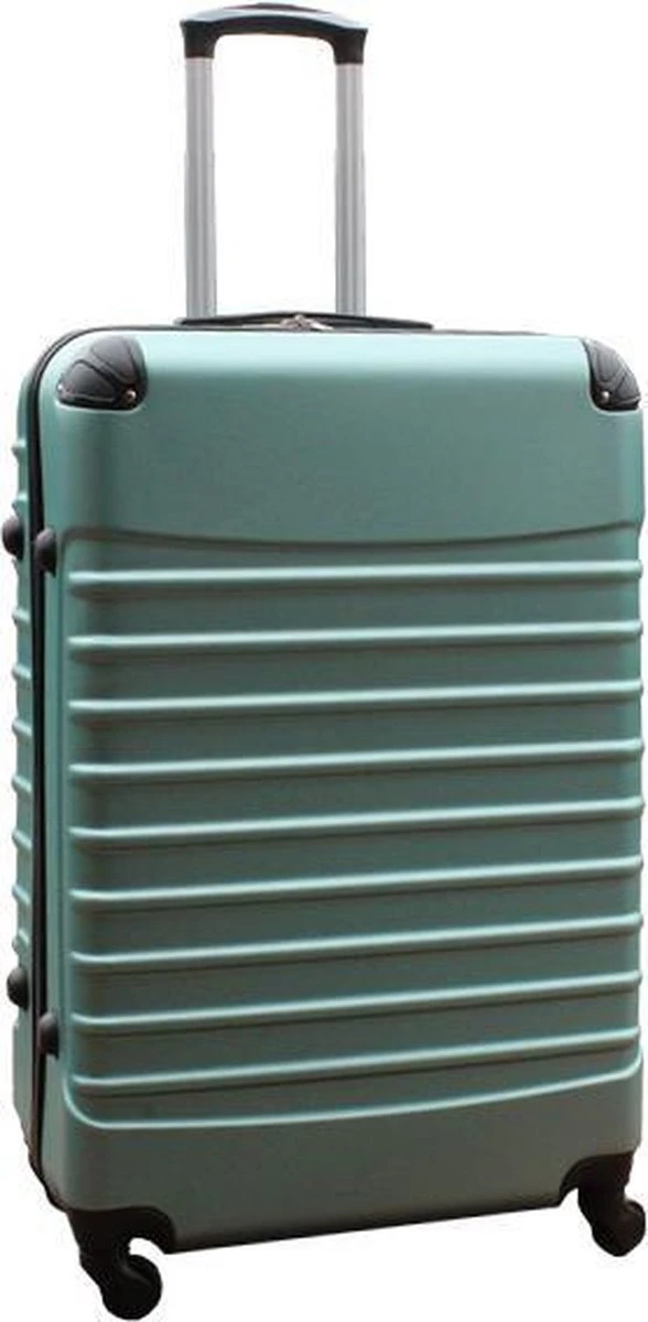 Travelerz Kofferset 3 Delig Met Wielen En Cijferslot - ABS - Groen (228-) - Afbeelding 5