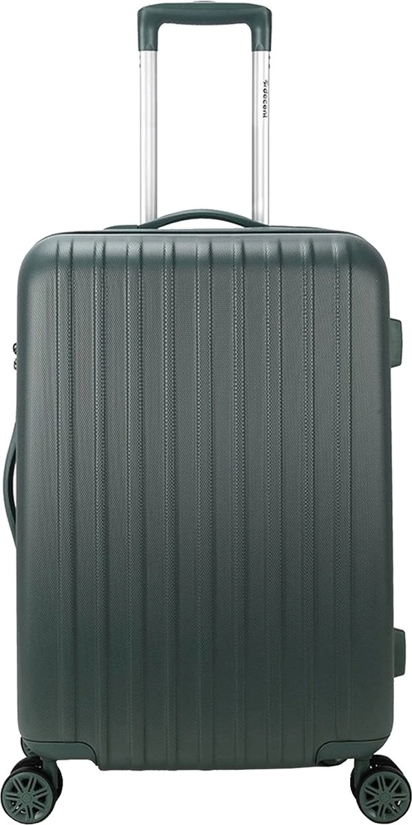 Decent Harde Koffer Tranporto 66 - Groen