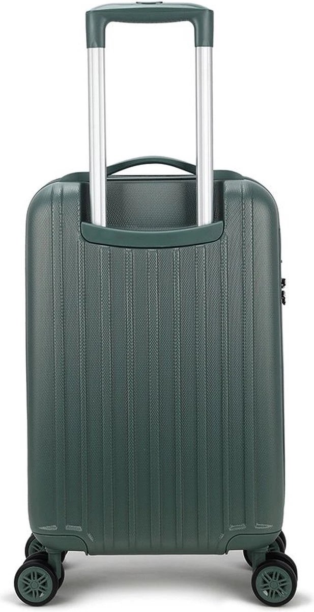 Decent Handbagage Koffer / Trolley / Reiskoffer - 55 Cm - 38 Liter - ABS - Tranporto - Groen - Afbeelding 15