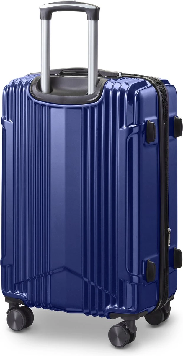 Tesla PC - Reiskoffer - 65 Cm - 4 Wielen - Blauw - Afbeelding 2