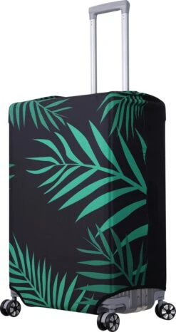 Kwmobile Kofferhoes Elastisch Compatibel Met Koffer (L) - Koffer Beschermhoes Met Rits - Reiskofferhoes