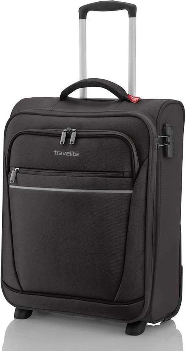 Travelite Cabin 2 Wheel Trolley Black - Afbeelding 9