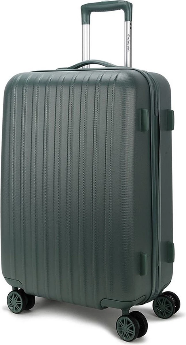 Decent Harde Koffer Tranporto 66 - Groen - Afbeelding 10