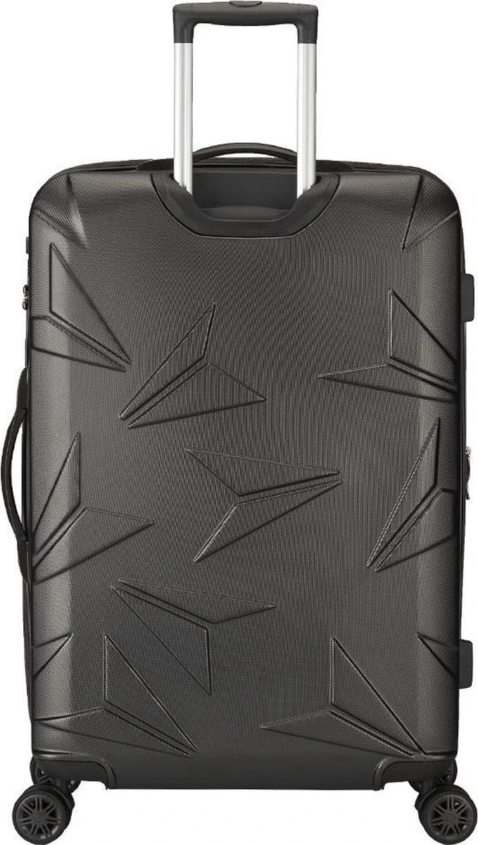 Decent Harde Koffer Q-LuxxHoogte > 67 Cm - Grijs - Afbeelding 3