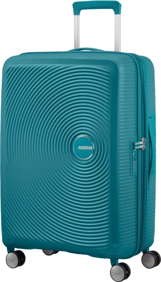 American Tourister Soundbox Spinner Spinner Reiskoffer (Medium) - 81 Liter - Jade Green