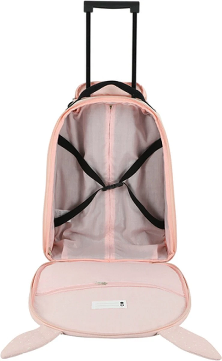 Trixie - Trolley Kinderkoffer - Reistrolley - Mrs Rabbit - Afbeelding 2