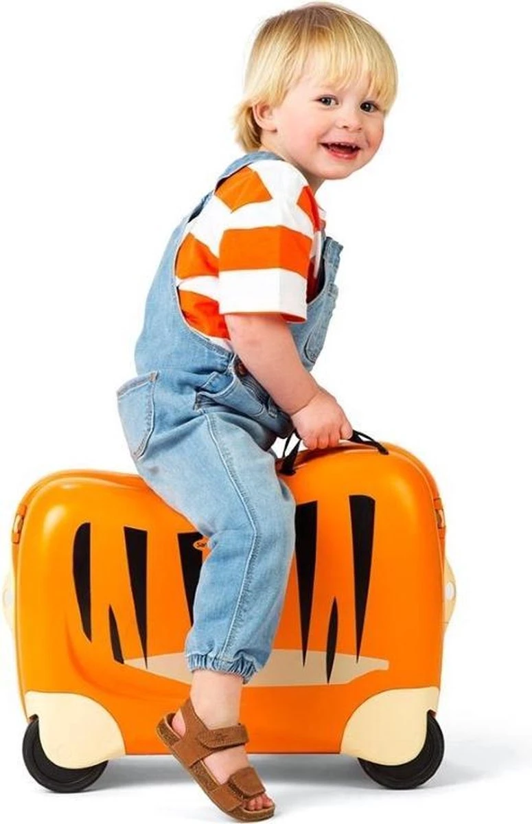 Samsonite Ride-on Kinderkoffer - Dream Rider Suitcase Tiger T. - Afbeelding 6