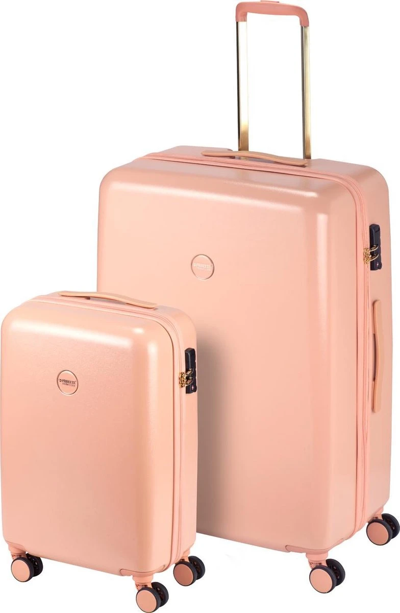 Princess Traveller Harlem - Handbaggage Koffer - Roze - S - 55cm - Afbeelding 9