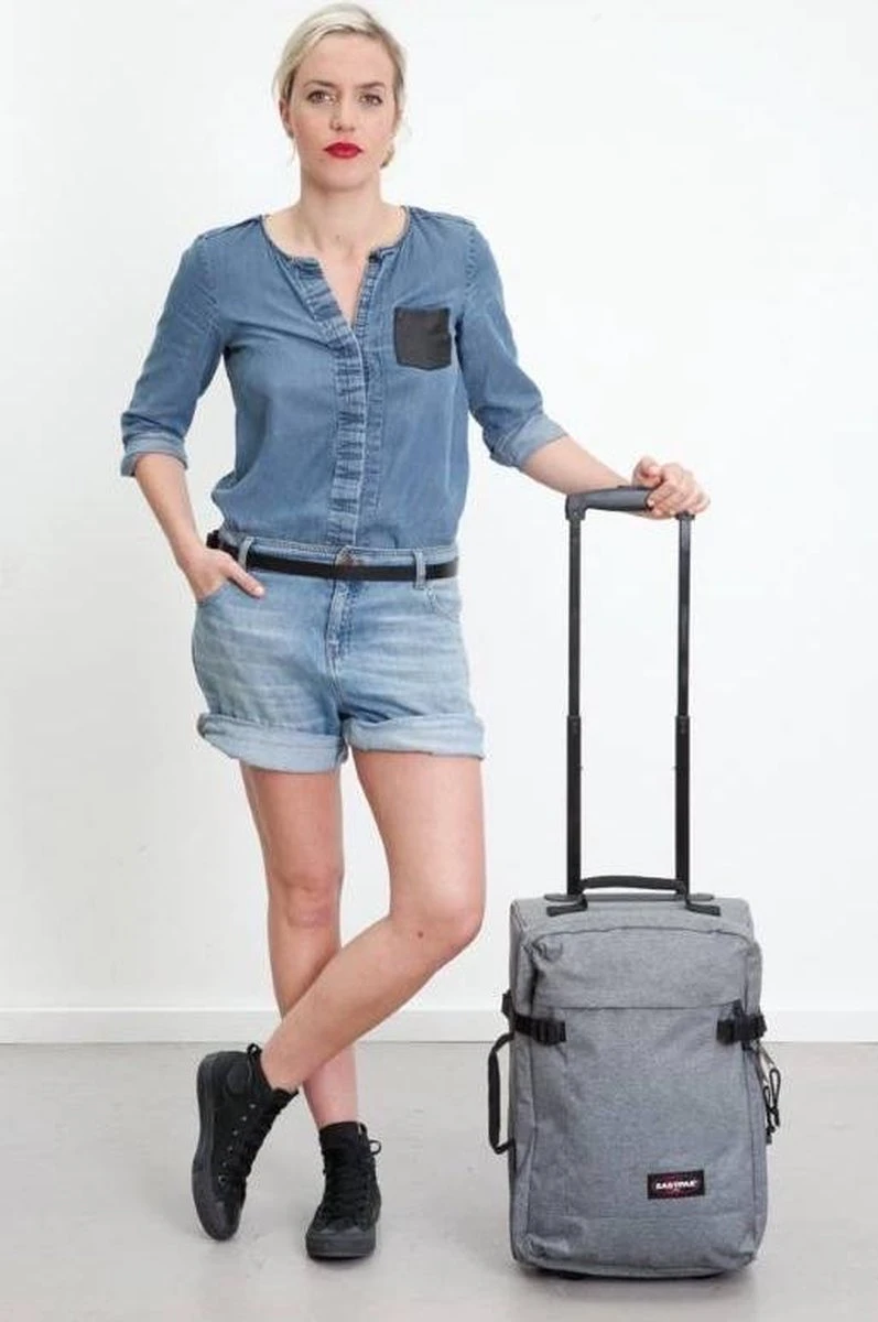 Eastpak TRANVERZ XS Reiskoffer, Handbagage (48 X 32 X 21 Cm) - Black - Afbeelding 6